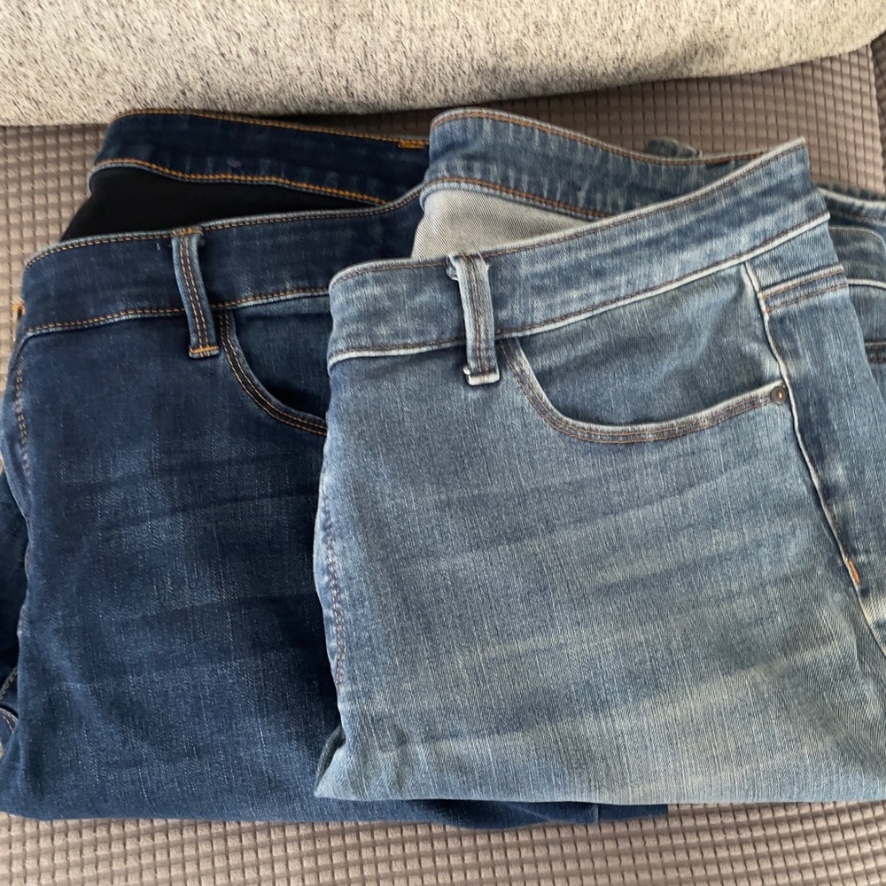 “2”Talbots High-Rise Jegging Ankle blue jeans 20W